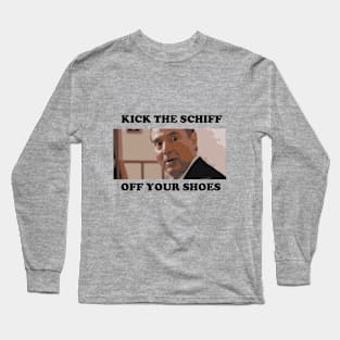 KICK THE SCHIFF Long Sleeve T-Shirt
